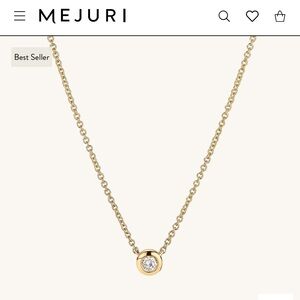 Mejuri Diamond Necklace